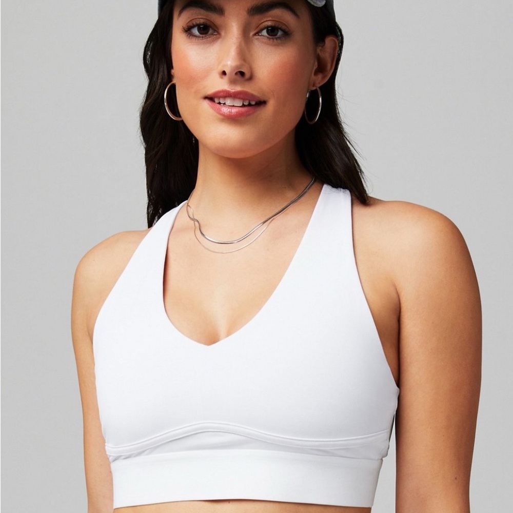 Fabletics White Sports Bra